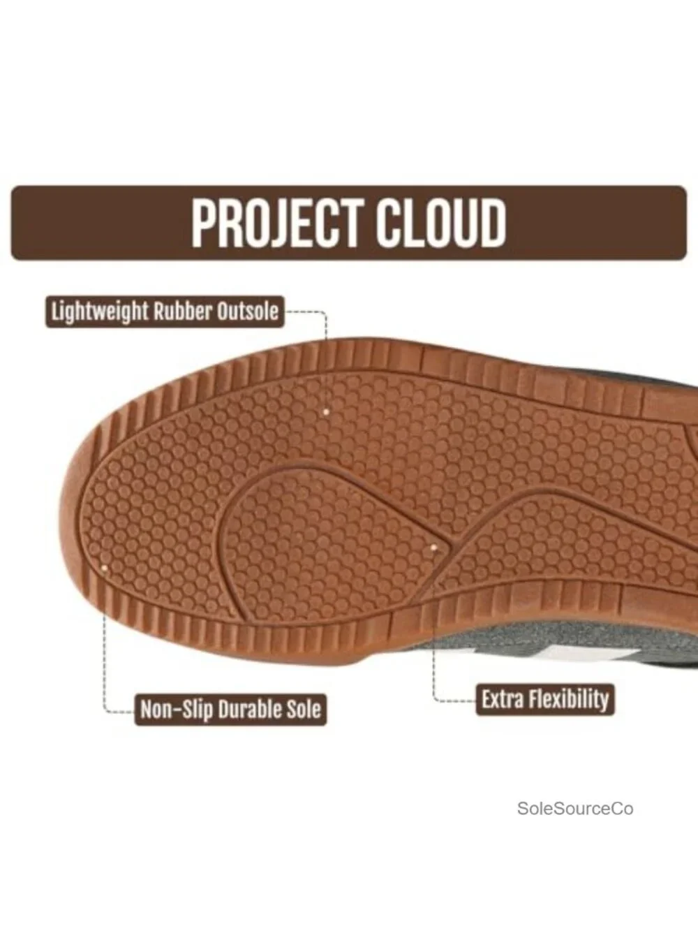 Project Cloud Men's Genuine Leather Slip-On Casual Sneakers